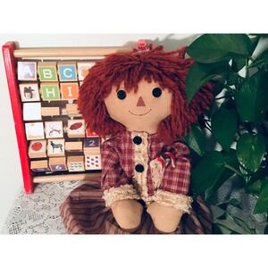 Vntg Raggedy Anne Doll  a Kathleen's Designs 20"/50.5cm